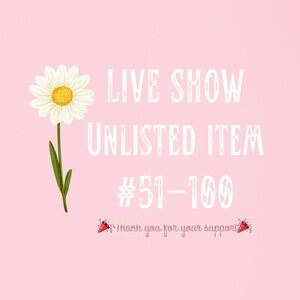 Live Show Numbers #51-100